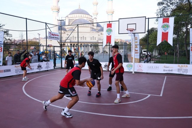 Zonguldak 3x3 sokak basketbolu turnuvası heyecanı başladı